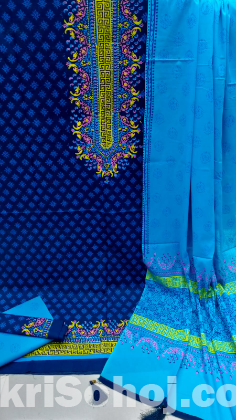 VIP Block Print Three-Piece Set